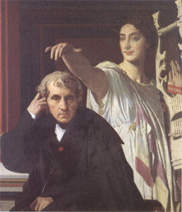 The Composer Cherubini with the Muse of Lyric Poetry (mk05)